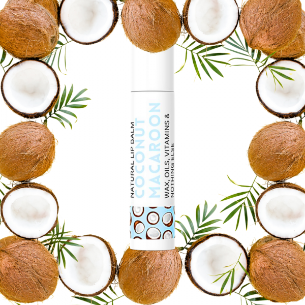 coconut macaroon lip balm