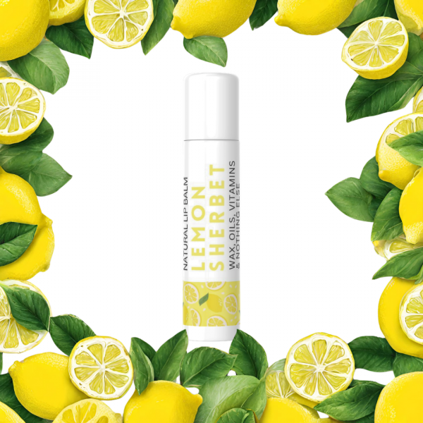 lemon sherbert lip balm lots of lemons