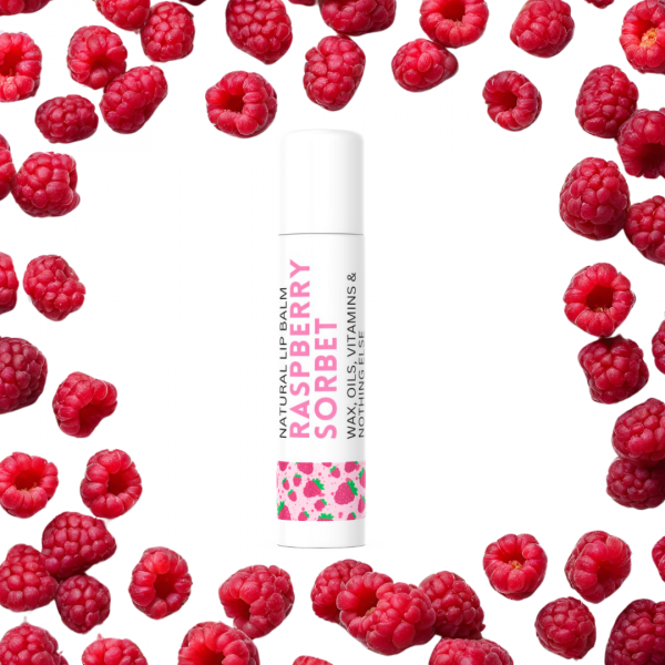 Raspberry sorbet lip balm
