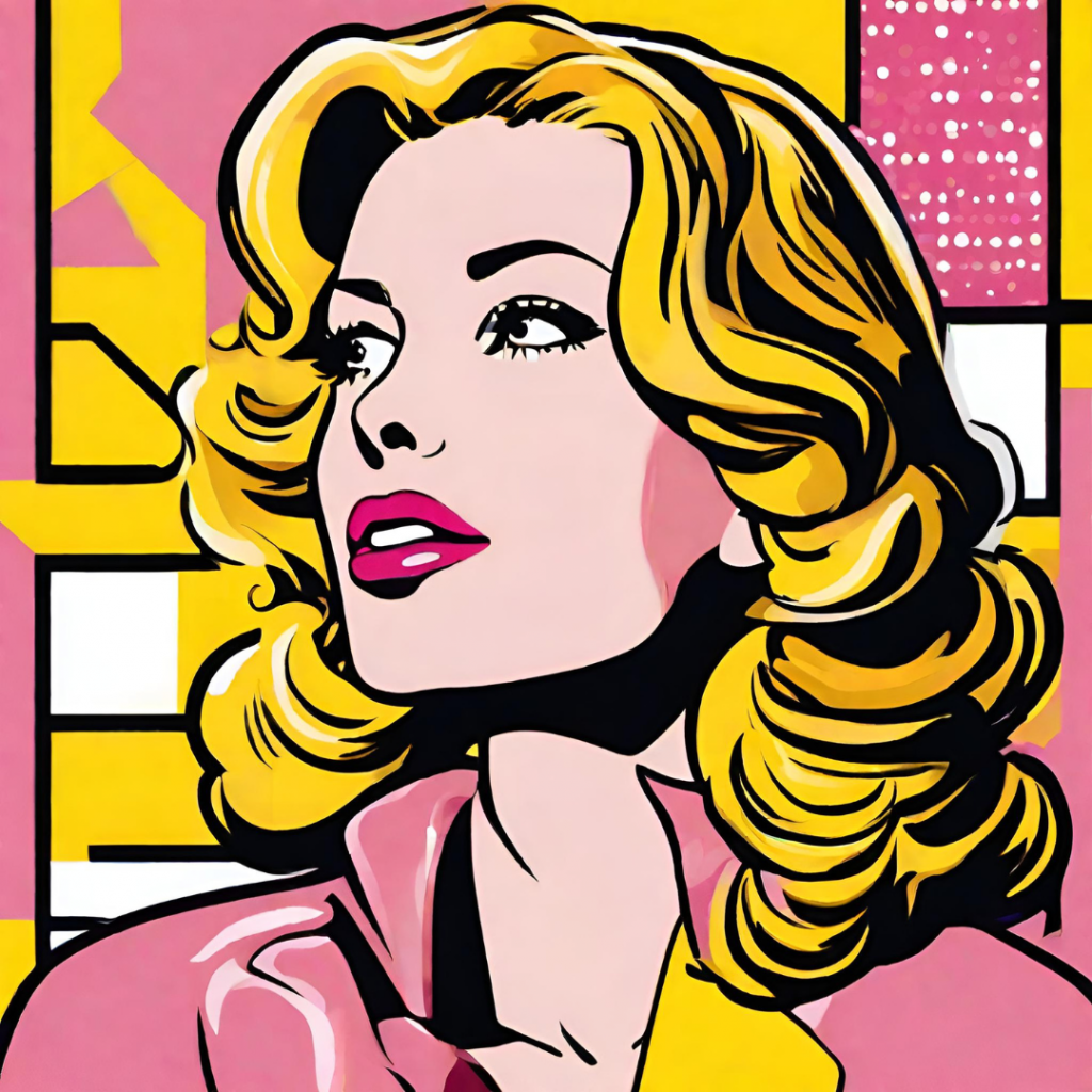 Lichtenstein style girl, thinking of buying Sugar Pie lip balms